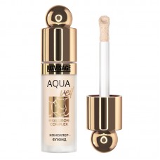 Консилер-флюид LUXVISAGE AQUA veil HYALURON COMPLEX, 104 тон